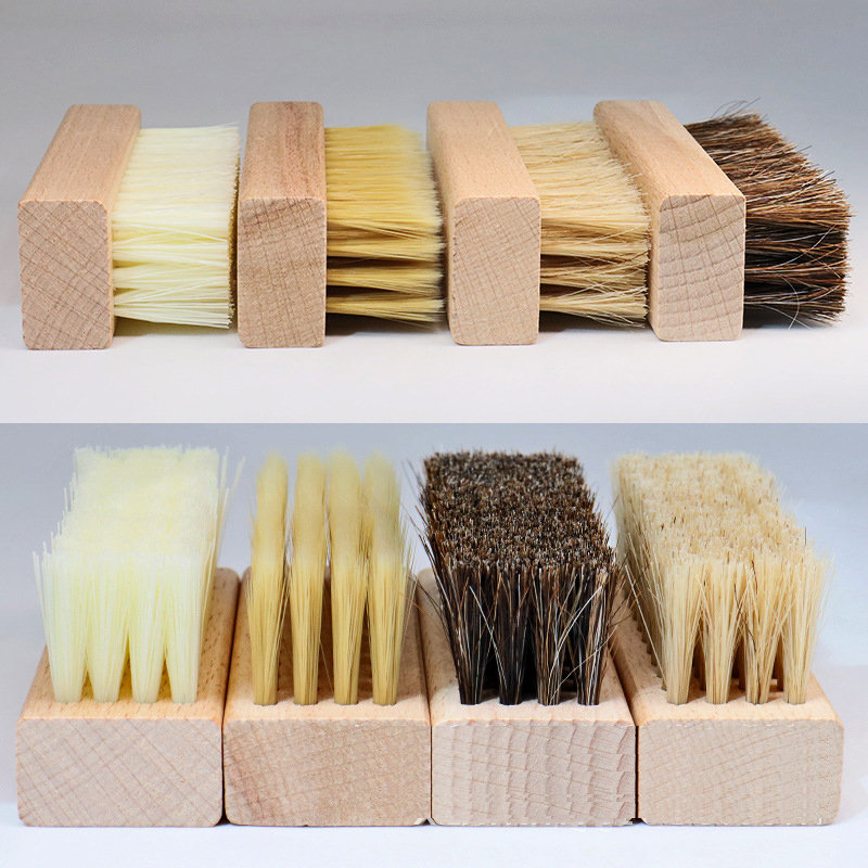 豚の毛の靴掃除ブラシ,スニーカーブラシ,竹ハンドルクリーナー - Sneaker Cleaner のレビューと価格