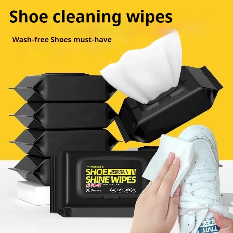 1パック入りシューズクリーナーワイプ、旅行用使い捨て靴用ワイ - Sneaker Care Pack のレビューと価格
