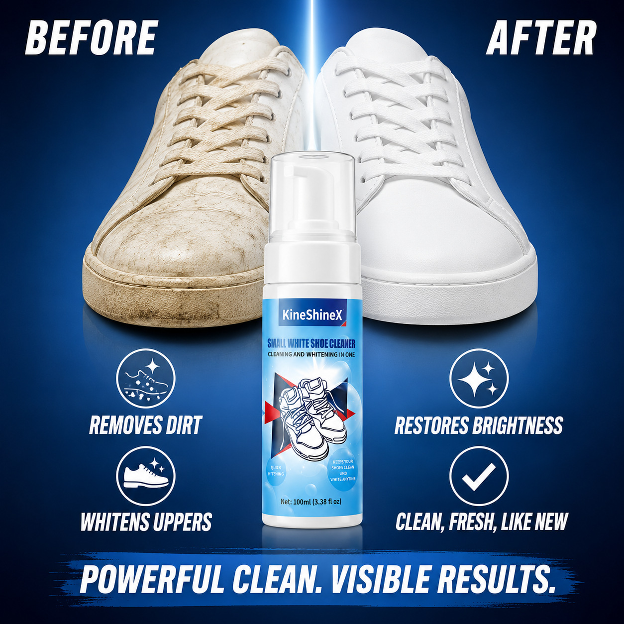 ギヘン靴クリーナーキット、水を使わない泡状靴クリーナー、靴ブ - Sneaker Care Foam のレビューと価格